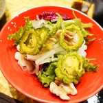 那古亭 - ゴーヤのサラダ♪