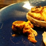 那古亭 - アワビの肝♪