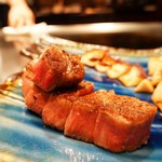 那古亭 - 鹿児島産のA5ランクのフィレ肉♪