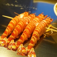 那古亭 - 綺麗な焼き色の車海老♪