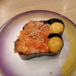 すし江戸 - サーモンユッケ