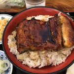 駕籠休み - うな丼アップ