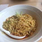 栄児 家庭料理 - 汁なし担々麺を混ぜたところ