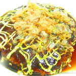 Okonomiyaki Yakisoba Fuugetsu - テイクアウト仕様・プレミアムぶた増量玉　９７２円（税込）【２０１９年８月】