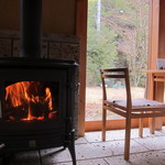 そば. けいた - 冬：薪ストーブ