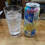 伊勢屋酒店 - 氷結レモンロング。