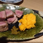 割烹 熊谷 - 鴨のロースト