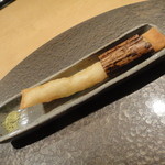 野嵯和 - 春巻きはそら豆、山葵塩