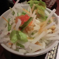 旬菜ステーキ処 らいむらいと - 小さいサラダ♪