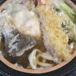 不二家 - 19/8　多賀名物鍋焼きうどん:950円