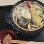 Fujiya - 19/8　多賀名物鍋焼きうどん:950円