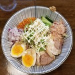 クラム＆ボニート 貝節麺ライク - 手揉み麺の冷やし中華