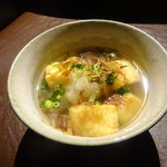 個室みちのく旅籠 ゆるり屋次郎 - しよっつる揚げだし豆腐