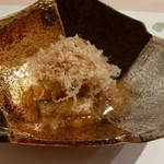 鮨 さわ田 - 先付子持ち昆布