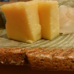 鮨 さわ田 - 芝海老の卵焼き