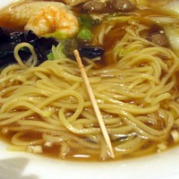 中国料理 龍泉華 - 麺の細さ