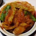 めだかタンタン - 豚足とゴーヤーの中華風煮込み