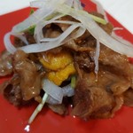 めだかタンタン - 岩手牛と雲丹の中華風