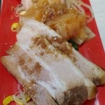 めだかタンタン - 前菜盛り合わせ（チャーシュー、中華くらげ、蒸し鶏）