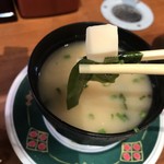 Sushidaijin - 味噌汁の具材