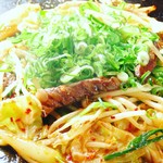 Taishuu Teppanyaki Matsumottei - 辛にん肉焼き(ハラミ)