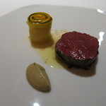 レフェルヴェソンス - 海の神　山の神～夏鹿、さざえ、ズッキーニ、焦がしバター