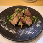 季節料理 よし野 - 鶏レバー低温調理