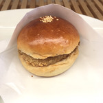 富士川サービスエリア（下り） ベーカリー＆カフェ - 三島コロッケバーガー