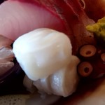 日本料理 ます膳 - 蛸のお造り♪♪♪吸盤がカリカリで美味！