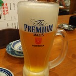 Atsuatsu Niku Jiru Kyouza Aji Kura - お得ジョッキの方を。ビールで飲み進めるなら最初からこちらを。