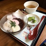 ぜんざい餅 - 料理写真:出雲ぜんざい（冷）600縁