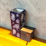 炭焼 おかげさん - 一味と串立て