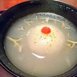日本料理 子孫 - 鱧の葛饅頭 じゅんさいの餡が美味しい