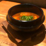 炭焼 おかげさん - スンドゥブチゲ ハーフ