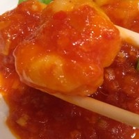 萬珍樓 本店 - 大海老のチリソーズ