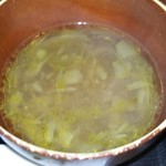 むちゃく - スープ  なんやわからんけど  カレー風味  そして旨い