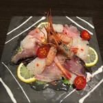 海鮮和食バル モルト - 鮮魚のカルパッチョ1