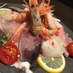海鮮和食バル モルト - 鮮魚のカルパッチョ2