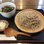 Kagetsuan - 牡蠣せいろそば  1,050円