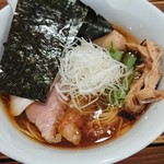 Mendokoro Shimizu - 鶏だし醤油特製らーめん