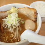 初志貫徹 - 特製味噌らーめん　　ライス小¥100