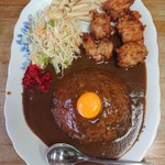 Taiyouken - ジャンボ唐揚げカレー