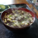 中華飯店利喜 - スープのメインは煮干し塩梅は濃いめ