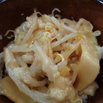 自家製麺 No11 - ラー油とタレで調整