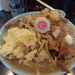 自家製麺 No11 - 今日のラーメン！にんにく凄いでしょ！