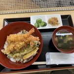 くさの根 - 海老天丼