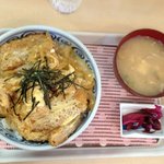 お母″～おばば～ - カツ丼 (コーヒーかウーロン茶付)