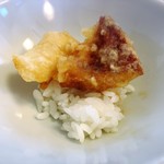 河太郎 - 天つゆをたっぷり付けてミニ天丼にすると感動の味