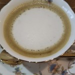 ko-hi-sabounagomi - 19/8　ほうじ茶カプチーノ:300円