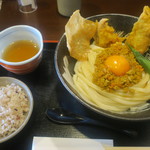 福来たる - 冷やしキーマカレーうどん